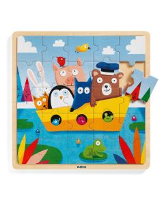 Puzzlo Boat Djeco