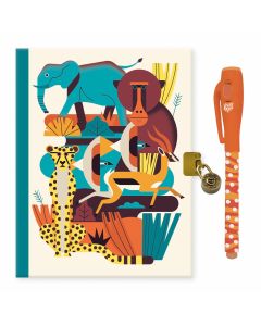 Owen Secret Notebook - Magic Felt Pen Lovely Paper By Djeco