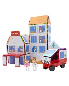 Imanix Hospital 174 Piezas Braintoys