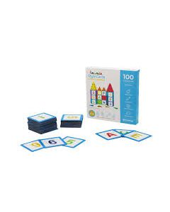 Imanix Style Cards 100 Tarjetas Letras Y Numero Braintoys
