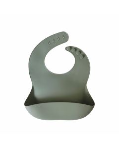 Babero silicona sage (verde) Storki