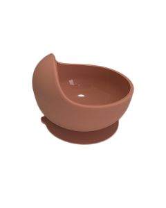 Bowl silicona con ventosa Muted rosado Storki