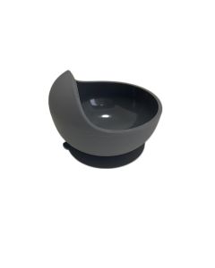 Bowl silicona con ventosa Grey Storki