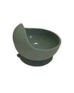 Bowl silicona con ventosa verde sage Storki