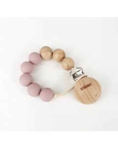 Clip chupete silicona lavanda Storki