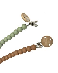 Clip chupete silicona Clay arcilla Storki