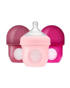 Nursh x 3 Biberones 118ml Rosa Boon