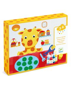 Sponge Painting - Cudly Toy Adventures Design By By Djeco