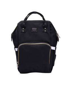 Mochila maternal negra