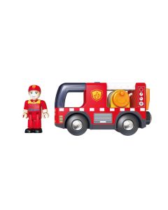 Camion De Bomberos Con Sirena Hape