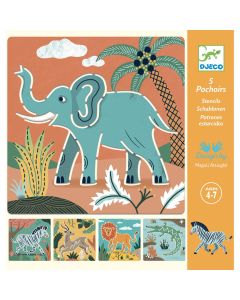 Wild animals Design by by Djeco