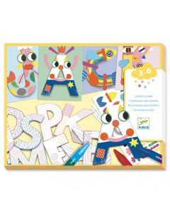 A world to create, letters Design by by Djeco