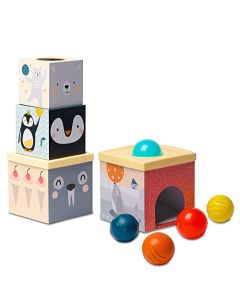Cajas apliables tira bolas North Pole Taf toys