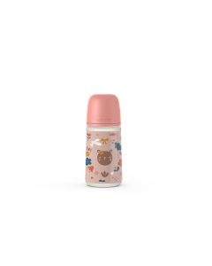 Biberón 270Ml Sx Pro 3-6M M Forest Rosa Silicona Suavinex
