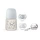 Set Fox 0-6M Gris Silicona Suavinex