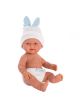 Bebito Columpio celeste 26cm Llorens