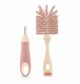 Escoba limpia mamadera y boquilla Rosa Fisher Price