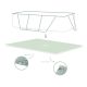 Old Green Matt 400x200 cm para piscina Swim Essentials