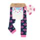 Legging & Medias Diseño Conejo Zoocchini
